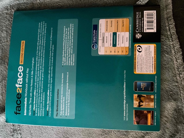 9781107609556-face2face-Intermediate-Workbook-without-Key
