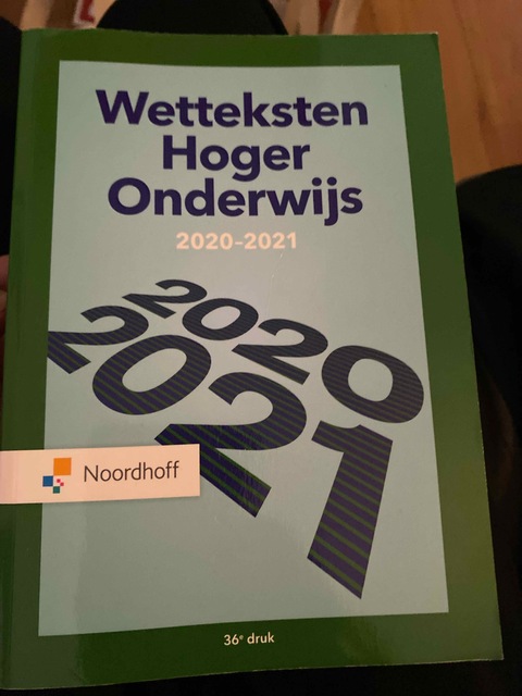 9789001593285-Wetteksten-Hoger-Onderwijs-2020-2021