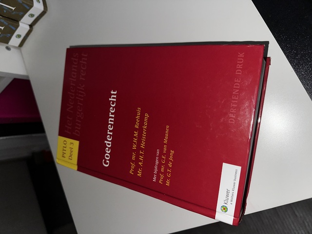 9789013052770-Pitlo-3--Goederenrecht