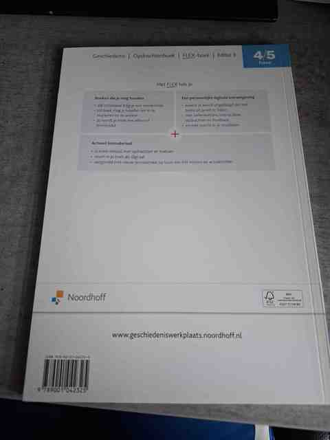 9789001042325-Geschiedeniswerkplaats-ed-3.0-havo-4-5-FLEX-Opdrachtenboek