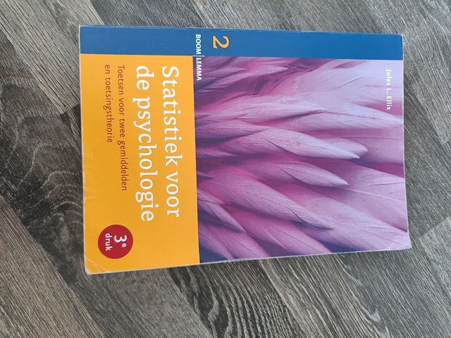 9789059319738-Statistiek-voor-de-psychologie-Deel-2-toetsen-voor-twee-gemiddelden-en-toetsingstheorie