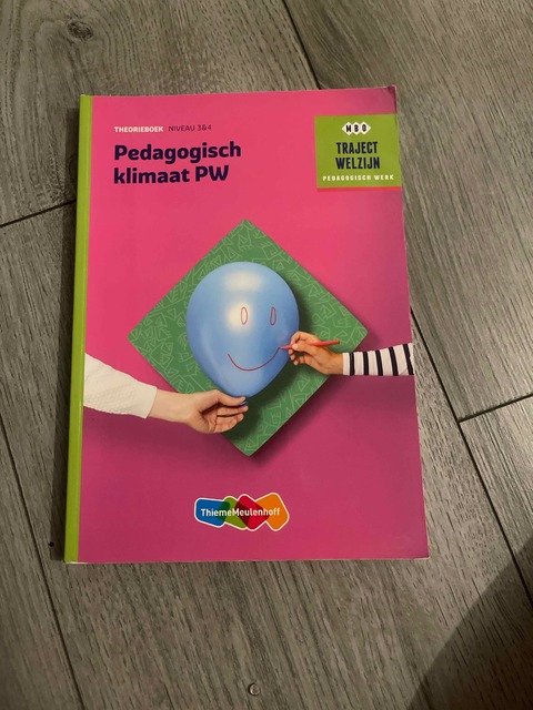 9789006622201-Pedagogisch-klimaat-PW-niveau-3-4-Theorieboek