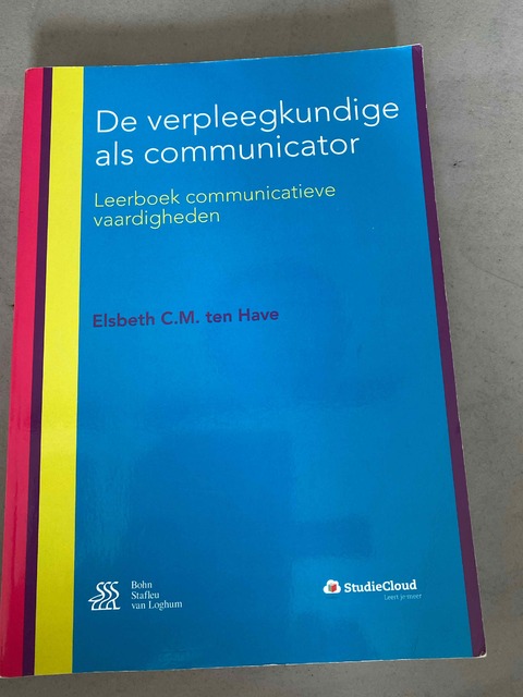 9789036811620-De-verpleegkundige-als-communicator