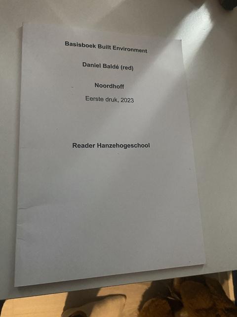 9789001044848-Built-Environment--BOM-Hanzehogeschool