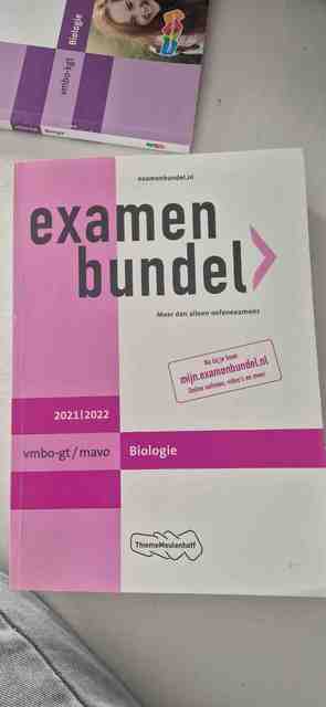 9789006491333-Examenbundel-vmbo-gtmavo-Biologie-20212022