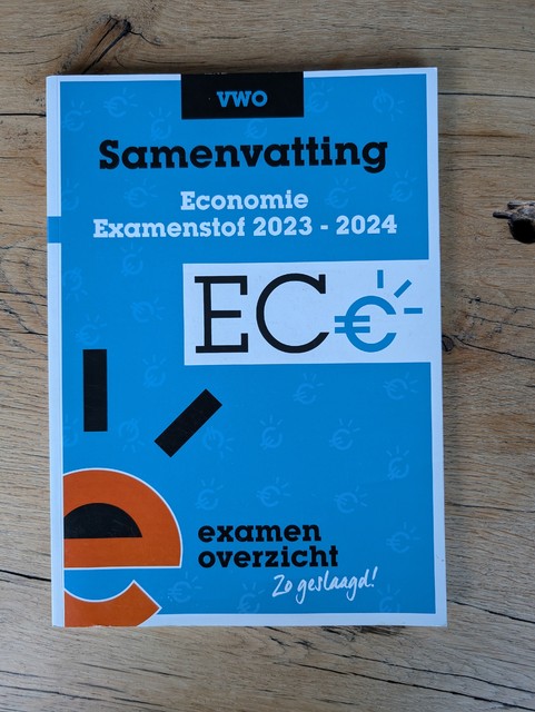 9789464381948-Examenoverzicht-Samenvatting-economie-vwo-2023-2024