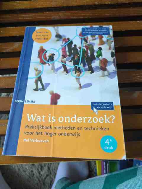9789059316713-Wat-is-onderzoek-Methoden-en-technieken-voor-het-Hoger-Onderwijs-Praktijkboek
