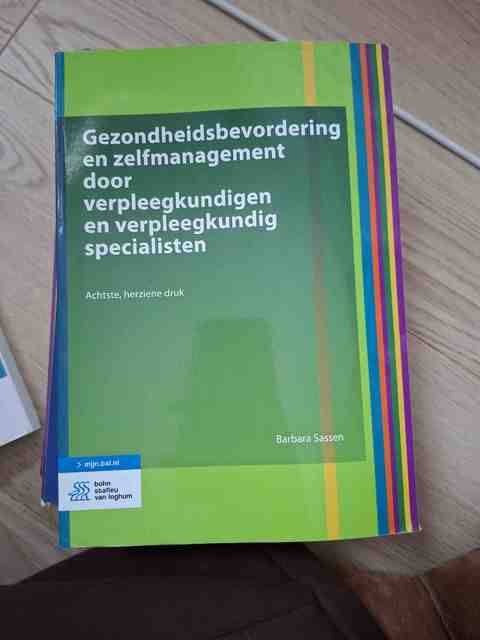 9789036820110-Gezondheidsbevordering-en-zelfmanagement-door-verpleegkundigen-en-verpleegkundig-specialisten
