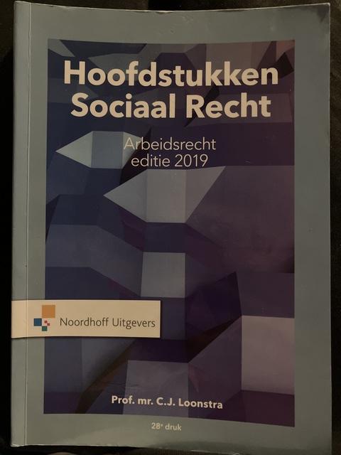 9789001899769-Hoofdstukken-sociaal-recht-editie-2019