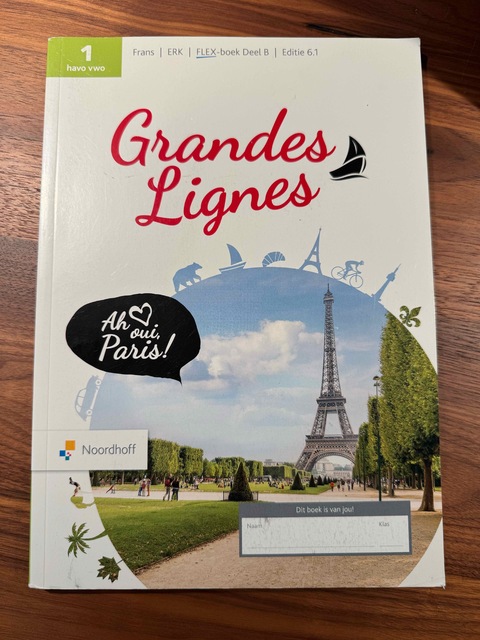 9789001024574-Grandes-Lignes-1-havovwo-Frans-Flex-boek-AB