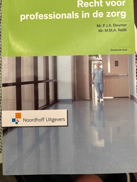 9789001820756-Recht-voor-professionals-in-de-zorg