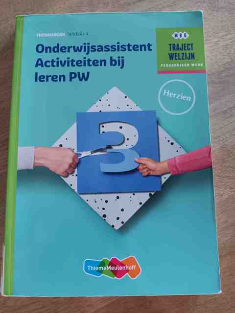 9789006858884-Traject-Welzijn-Onderwijsassistent-activiteiten-bij-leren-PW-Niveau-4-Theorieboek