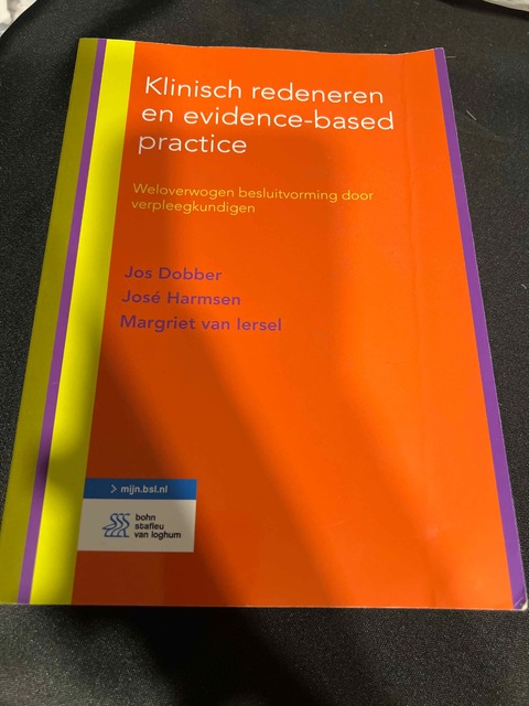 9789036811996-Klinisch-redeneren-en-evidence-based-practice