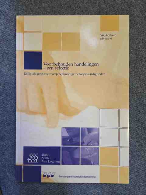 9789031338528-Voorbehouden-handelingen-een-selectie-Niveau-4-MBO-deel-Werkcahier-2-CD-ROMs-druk-1