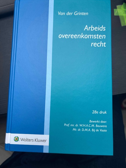 9789013173710-Arbeidsovereenkomstenrecht