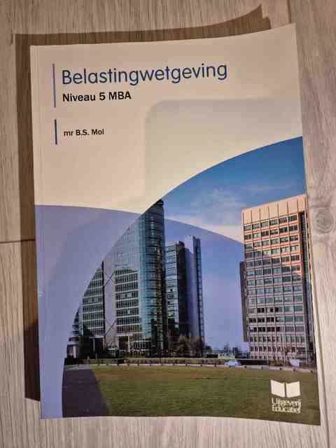 9789041511317-Belastingwetgeving-2022-Niveau-5-mba