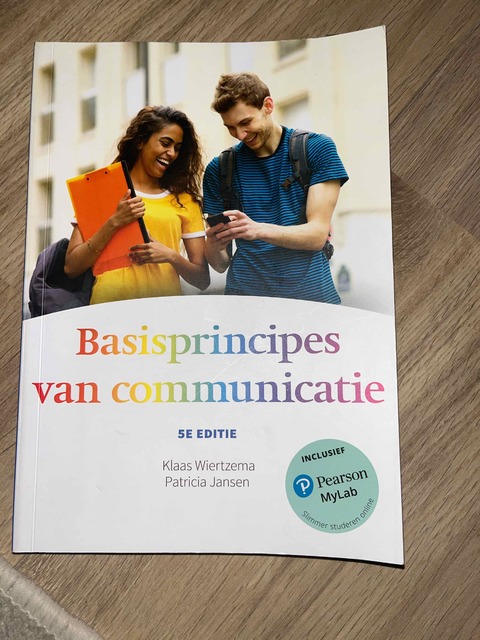 9789043037556-Basisprincipes-van-communicatie-5e-editie-met-MyLabNL-toegangscode