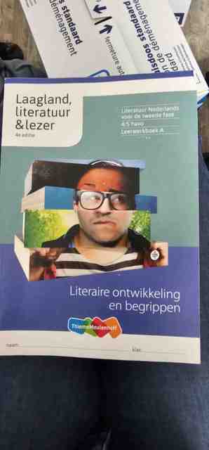 9789006371352-Laagland-literatuur-lezer-45-havo-Leerwerkboek-A