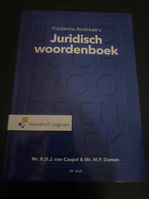 9789001863128-Fockema-Andreaes-juridisch-woordenboek