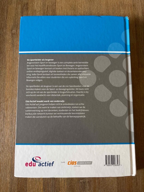 9789037226393-De-sportleider-als-lesgever