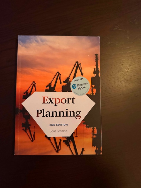 9789043035705-Export-planning-met-MyLab-NL-toegangscode