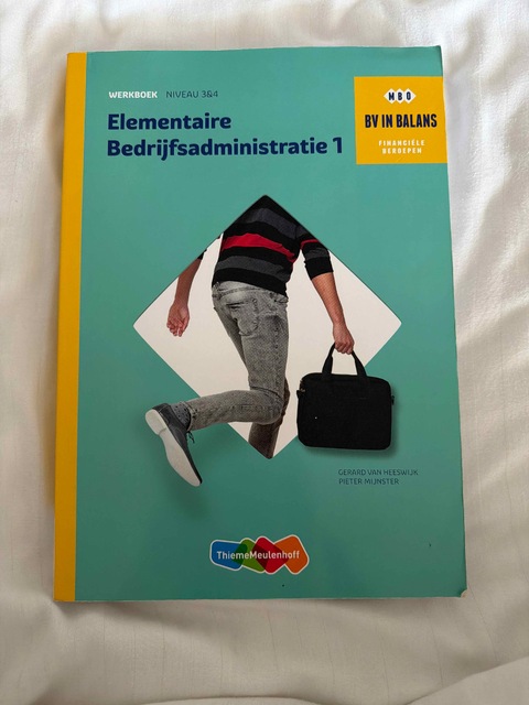 9789006631609-Elementaire-bedrijfsadministratie-deel-1-Werkboek
