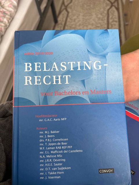 9789463171687-Belastingrecht-Bachelors-Masters-2019-2020