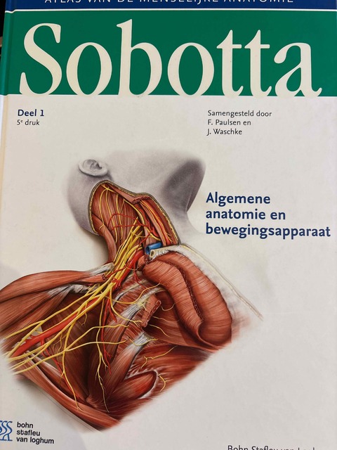 9789036821247-Sobotta-Deel-1-Algemene-anatomie-en-bewegingsapparaat