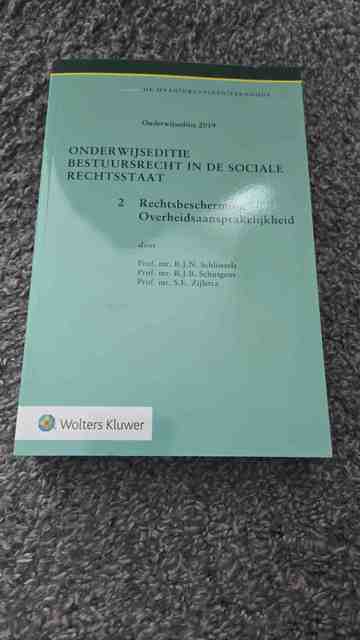 9789013146394-Onderwijseditie-Bestuursrecht-in-de-sociale-rechtsstaat-2.-Rechtsbescherming-Overheidsaansprakelijkheid