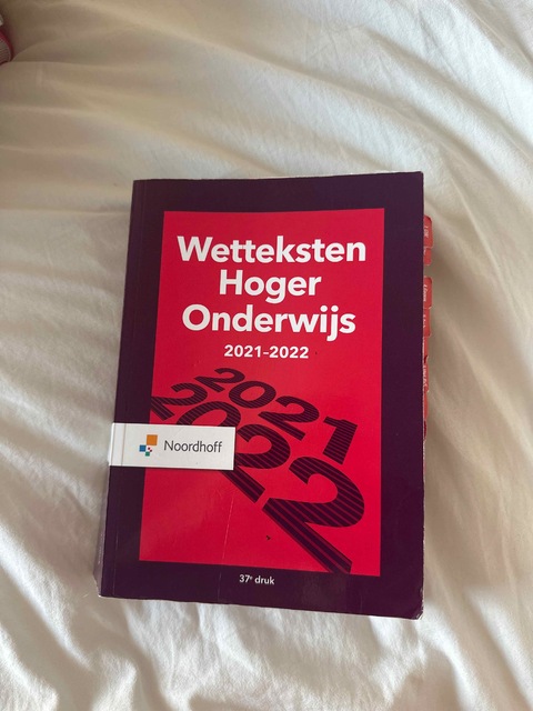 9789001747671-Wetteksten-hoger-onderwijs-2021-2022