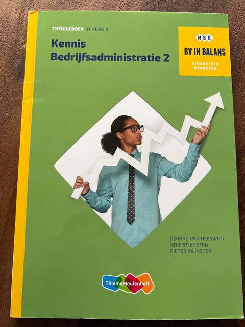 9789006640939-Kennis-bedrijfsadministratie-Deel-2--niveau-4-Theorieboek