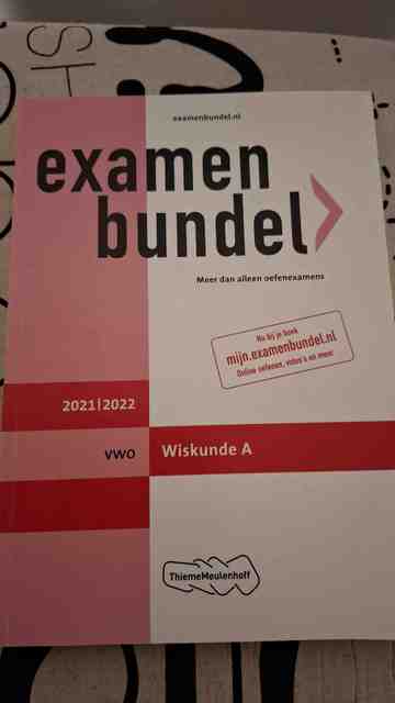 9789006491609-Examenbundel-vwo-Wiskunde-A-20212022
