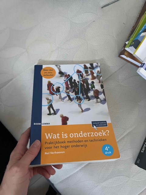 9789059316713-Wat-is-onderzoek-Methoden-en-technieken-voor-het-Hoger-Onderwijs-Praktijkboek