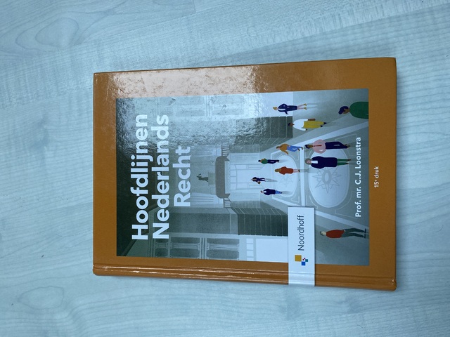 9789001299057-Hoofdlijnen-Nederlands-recht