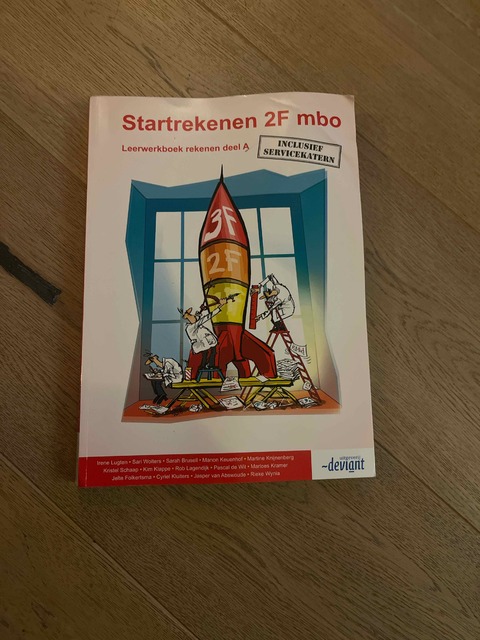 9789491699894-Startrekenen-2F-mbo-Leerwerkboek-rekenen-deel-A