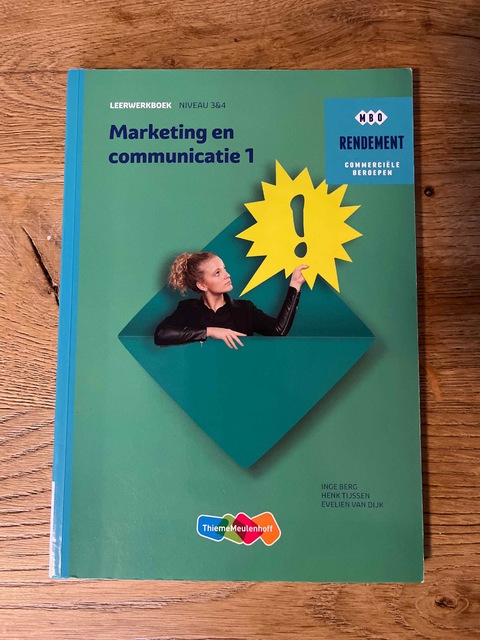 9789006372274-Marketing-communicatie-Niveau-34-Deel-1-Leerwerkboek