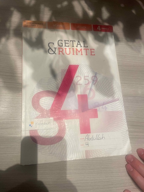 9789001893361-Getal-Ruimte-12e-ed-4-vmbo-K-leerwerkboek-deel-1