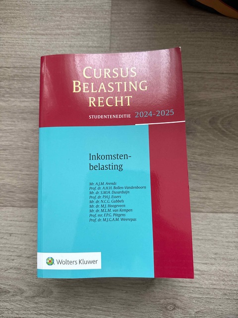 9789013175615-Cursus-belastingrecht-inkomstenbelasting-2024-2025