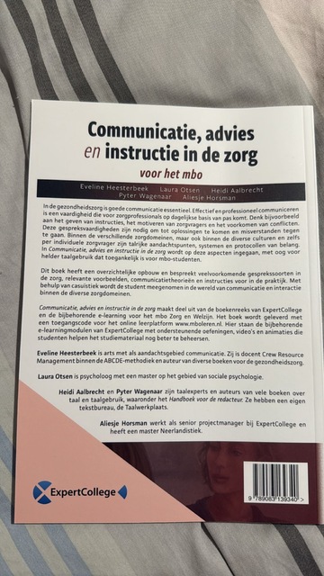 9789083139340-Communicatie-advies-en-instructie-in-de-zorg