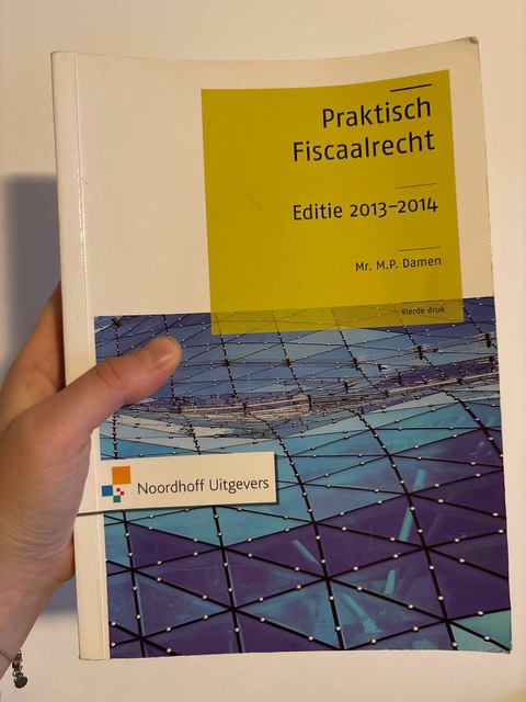 9789001823511-Praktisch-fiscaalrecht-editie-2013-2014