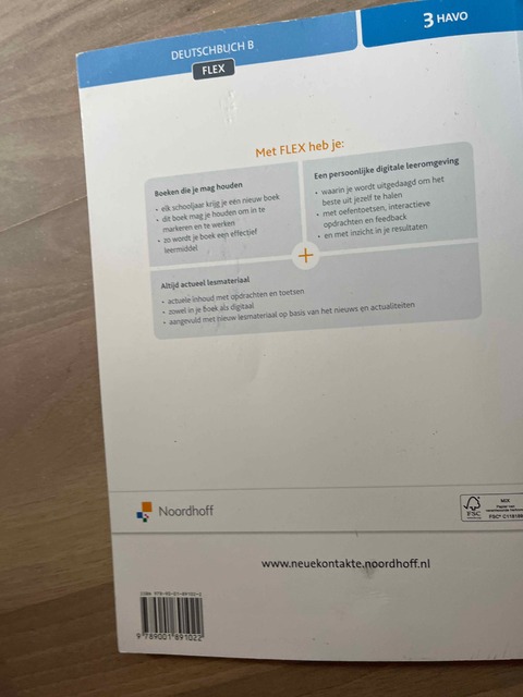 9789001891022-Neue-Kontakte-3-havo-ab-Deutschbuch