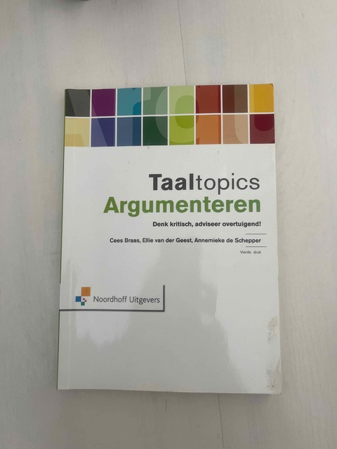 9789001809485-Taaltopics-argumenteren