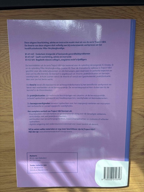 9789006910346-Voorlichting-advies-en-instructie-Theorieboek-Niveau-4