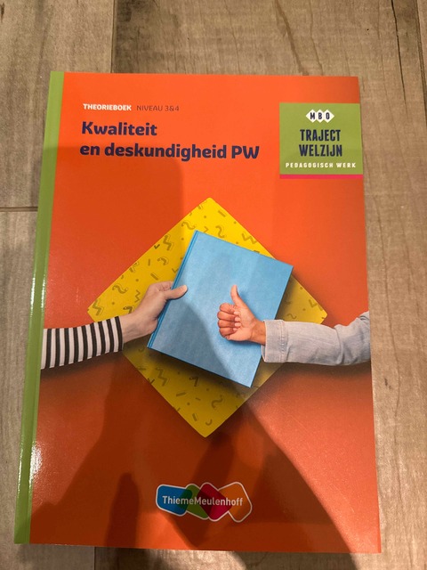 9789006622249-Kwaliteit-en-deskundigheid-PW-niveau-34-Theorieboek