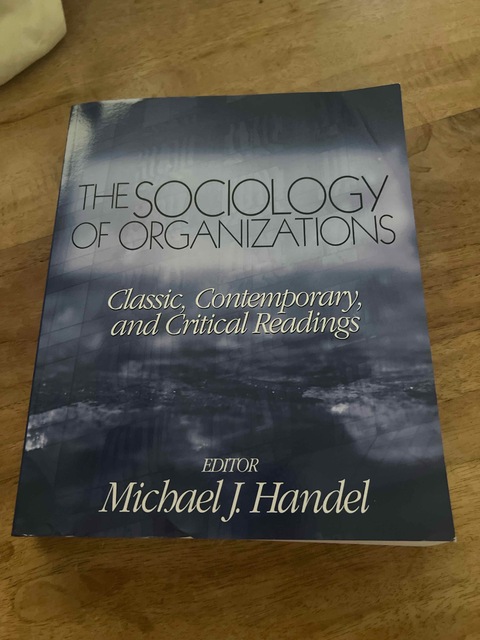 9780761987666-The-Sociology-of-Organizations