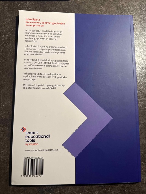 9789493252721-Beveiliger-2-Waarnemen-doelmatig-optreden-en-rapporteren