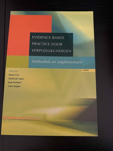 9789059312111-Evidence-Based-Practice-Voor-Verpleegkundigen