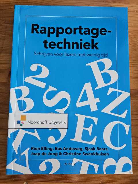 9789001881788-Rapportagetechniek