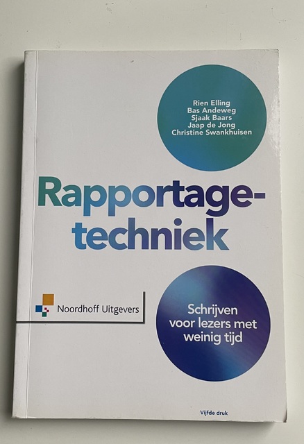 9789001841744-Rapportagetechniek