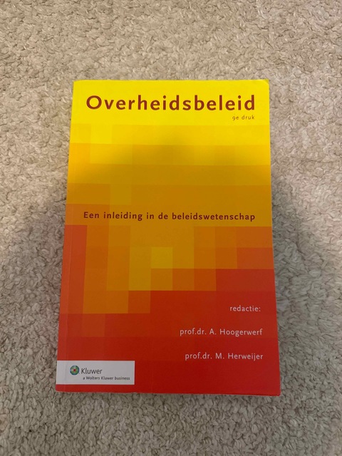 9789013125184-Overheidsbeleid